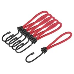 Unique Bargains Outdoor Camping Canopy Awning Cover Tent Elastic Cords With Hook 6" 10 Pcs -Futuro Brand GUEST 8613b6ca 9038 41f2 9aca 7197845aeffc
