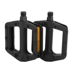 Unique Bargains Cycling Bike Pedal 9/16" Spindle Lightweight Plastic Bicycle Flat Pedal For Mountain BMX MTB Bike Black -Futuro Brand GUEST 8616ab5a 37d5 42b3 9ed1 8f21dc9fa2cc