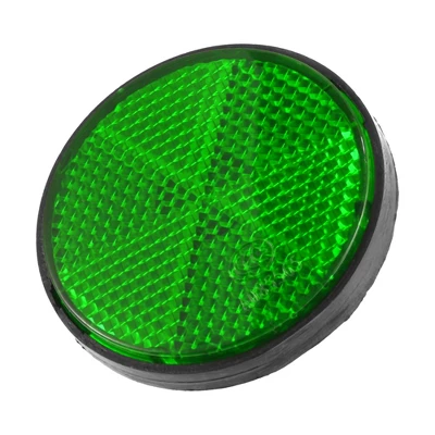 Unique Bargains Universal Round Reflective Warning Self Adhesive Reflector 2.2" 2 Pcs 4 Unique Bargains Universal Round Reflective Warning Self Adhesive Reflector 2.2" 2 Pcs - Image 4