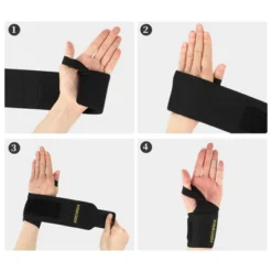 Unique Bargains Professional Wrist Bandages Black 1 Pair 9 Unique Bargains Professional Wrist Bandages Black 1 Pair -Futuro Brand GUEST 87cccdb2 0db8 4f13 9a55 9e1037ea7cfd