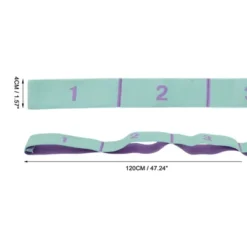 Unique Bargains Durable Digital Yoga Stretch Bands 1 Pc