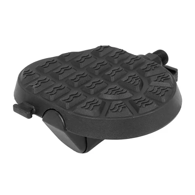 Unique Bargains Pair Road Mountain Non-Slip W Belts Strap Bike Pedals 5.12"x4.72"x2.09" 2 Pcs 5 Unique Bargains Pair Road Mountain Non-Slip W Belts Strap Bike Pedals 5.12"x4.72"x2.09" 2 Pcs - Image 5