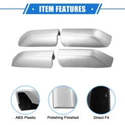 Unique Bargains Car Roof Rack Side Rails End Cover For Toyota 4Runner N280 2010-2022 Durable Plastic Silver Tone 4pcs -Futuro Brand GUEST 8a771b29 19dc 42ed 937c d16f82ae7d66