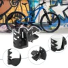 Unique Bargains Motorcycle Bicycle Boat Golf Cart Cup Holder ATV Drink Holder Handlebar Universal Size Bike Water Bottle Cages