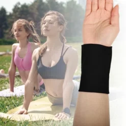 Unique Bargains 2 Pair Wrist Bands, Wrist Compression Sleeves Elastic Thin Wrist Brace Support For Women And Men -Futuro Brand GUEST 8dc11ca3 831a 4eea 8b60 aadb6d2b7dc6