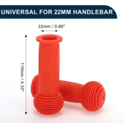 Unique Bargains Child Bike Handlebar Grips Covers 4.33" Orange 1 Pair -Futuro Brand GUEST 8dc3d0aa f360 4bdb b0fe 630eb35c71ce
