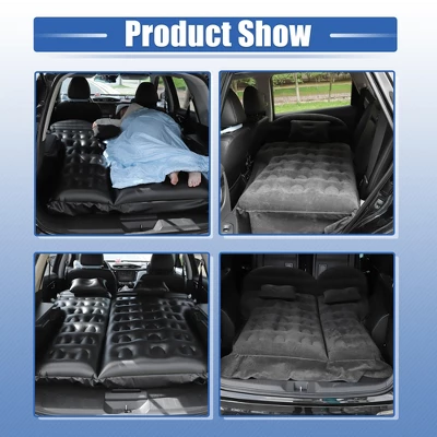 Unique Bargains Car Inflatable SUV Air Mattress Camping Bed Kit With Electric Air Pump 2 Unique Bargains Car Inflatable SUV Air Mattress Camping Bed Kit With Electric Air Pump - Image 2