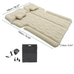 Unique Bargains Car Air Mattress Camping Bed With Air Pump 1 Set 12 Unique Bargains Car Air Mattress Camping Bed With Air Pump 1 Set -Futuro Brand GUEST 907864da 3022 46d3 8772 9e097df3958b