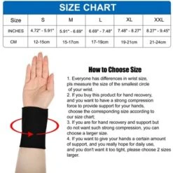 Unique Bargains 2 Pair Wrist Bands, Wrist Compression Sleeves Elastic Thin Wrist Brace Support For Women And Men -Futuro Brand GUEST 910ff4f6 8af9 4aea 954f 2c7aea2641b7
