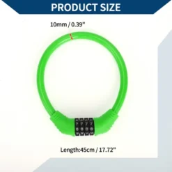 Unique Bargains Bicycle Lock Ring Anti-Theft Bike Lock Resettable 4 Digit Mini Ring Lock Green 8 Unique Bargains Bicycle Lock Ring Anti-Theft Bike Lock Resettable 4 Digit Mini Ring Lock Green -Futuro Brand GUEST 918e4f1f 9a1a 44d9 b43f ae141d030c16