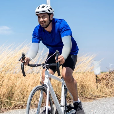 Unique Bargains Breathable Arm Cover 1 Pair 3 Unique Bargains Breathable Arm Cover 1 Pair - Image 3