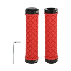 Unique Bargains Bike Handlebar Grips Covers 5.04" Red 1 Set -Futuro Brand GUEST 940101fe 54d6 4900 9447 846d864976d5