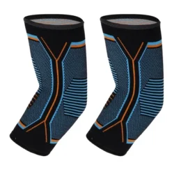 Unique Bargains Nylon Elbow Protection Elbow Pads Tightening Breathable Elbow Pads Black For Sports -Futuro Brand GUEST 96afe302 b16a 4804 a380 5389fc285bf6