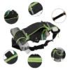 Unique Bargains Waist Pack Bag With Water Bottle Holder Gray 1 Pc