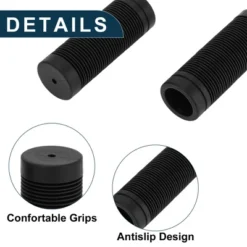 Unique Bargains Bike Handlebar Grips Covers 3.35" Long Black 1 Pair -Futuro Brand GUEST 971d336a f71b 44bc b252 49fafeabfaaa