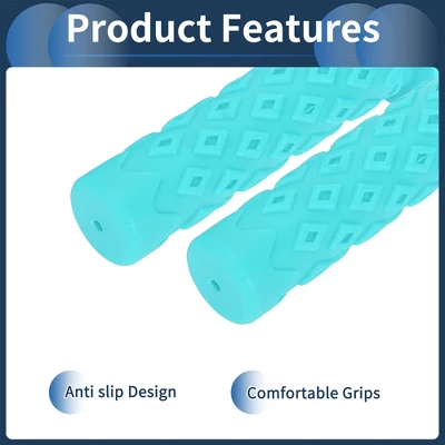Unique Bargains Bike Handlebar Grips Covers 4.72" Long Blue 1 Pair 4 Unique Bargains Bike Handlebar Grips Covers 4.72" Long Blue 1 Pair - Image 4