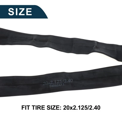 Unique Bargains Bike MTB Cycling Inner Tire 20"x2.125" Durable America Type 1 Pcs 2 Unique Bargains Bike MTB Cycling Inner Tire 20"x2.125" Durable America Type 1 Pcs - Image 2