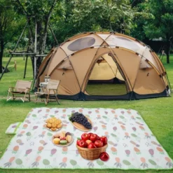 Unique Bargains Picnic Blanket Waterproof Washable Lightweight With Handle Used For Hiking Travel Camping -Futuro Brand GUEST 99c9015c 7352 483c ab83 aa1da2162f60