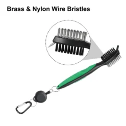 Unique Bargains Golf Tools With Cleaning Nail 2ft Retractable Lanyard Double Head Golf Club Brush -Futuro Brand GUEST 99f0df28 a900 43a6 b22b 41d3c11f8455
