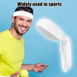 Unique Bargains Adjustable Soft Sweat Wicking Tennis Tie Headband Sweatband For Men Women 1 Pcs -Futuro Brand GUEST 9a297746 63eb 4e44 b02e cb54b135cf6f