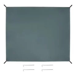 Unique Bargains Waterproof Tent Tarp With Ground Nail Gray -Futuro Brand GUEST 9c027189 dd7d 45f9 aae6 efc4642f0156