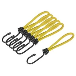 Unique Bargains Outdoor Camping Canopy Awning Cover Tent Elastic Cords With Hook 6" 10 Pcs -Futuro Brand GUEST 9c182d44 9342 4537 b77b 8f0ae30c288b