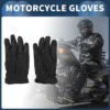 Unique Bargains Motorcycle Gloves Motorbike Dirt Bike Bicycle Racing ATV UTV Sheep Leather 1 Pair