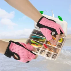 Unique Bargains Breathable Sun Protection Non-Slip Outdoor Fishing Gloves 1 Pair -Futuro Brand GUEST 9cdd3d09 f56c 47e4 a2da 9d9a39a95430