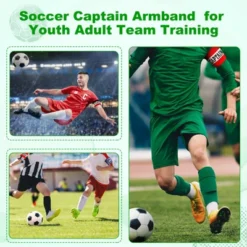 Unique Bargains Nylon Elastic Soccer Protective Captain Armband For Team Training 6 Pcs 12 Unique Bargains Nylon Elastic Soccer Protective Captain Armband For Team Training 6 Pcs -Futuro Brand GUEST 9d2baad6 cbc6 4020 ba45 5be5af279637 1