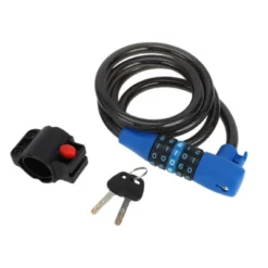 Unique Bargains Extended Bicycle Padlock Cable Lock Resettable 5 Digit Bike Lock Blue Black -Futuro Brand GUEST 9d6b0f55 1469 4b6b 9fa1 bbb33f192e72