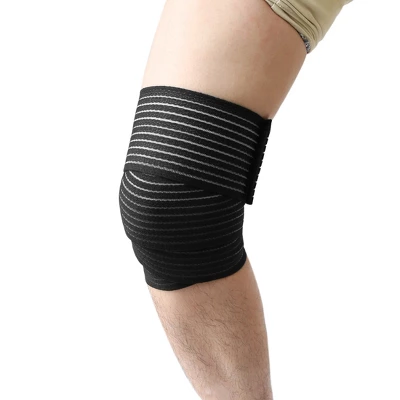 Unique Bargains Hook Loop Closure Knee Support Wrap Bandage Sport Guard Brace Strap 4 Unique Bargains Hook Loop Closure Knee Support Wrap Bandage Sport Guard Brace Strap - Image 4
