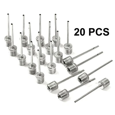Unique Bargains Metal Air Pin For Football Basketball Soccer Inflating Pump Needle Silver Tone 1.5" X 0.3" 20 Pcs 5 Unique Bargains Metal Air Pin For Football Basketball Soccer Inflating Pump Needle Silver Tone 1.5" X 0.3" 20 Pcs - Image 5