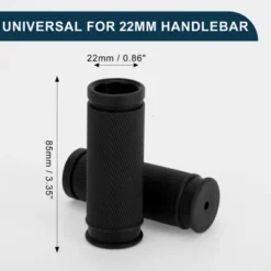 Unique Bargains Bike Handlebar Grips Covers 3.35" Black 1 Pair -Futuro Brand GUEST 9e780148 053b 4d02 aaac 383b2336f3ef