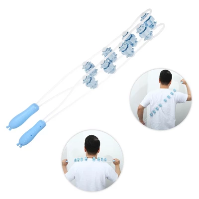 Unique Bargains Multiple Trigger Points Neck Shoulder PP TPE Handheld Back Massager Blue 1 Pcs 4 Unique Bargains Multiple Trigger Points Neck Shoulder PP TPE Handheld Back Massager Blue 1 Pcs - Image 4