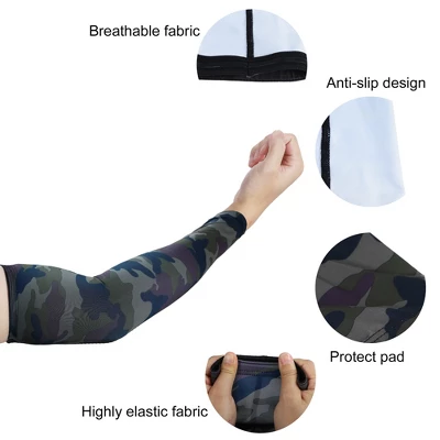 Unique Bargains Breathable Elbow Pads Elbow Protection Brace Tightening Green Blue Purple For Sports 1 Pcs 2 Unique Bargains Breathable Elbow Pads Elbow Protection Brace Tightening Green Blue Purple For Sports 1 Pcs - Image 2