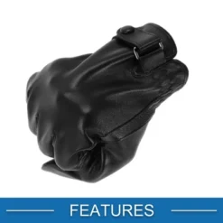 Unique Bargains Motorcycle Gloves Breathable Full Finger Gloves Black 1 Pair -Futuro Brand GUEST a0efece4 df63 47cd 9b00 7ce528a51733