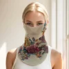 Unique Bargains Leopard Print Earloop Neck Gaiter 1 Pc