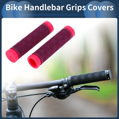 Unique Bargains Bike Handlebar Grips Covers 5.12" Purple 1 Pair 1 Unique Bargains Bike Handlebar Grips Covers 5.12" Purple 1 Pair