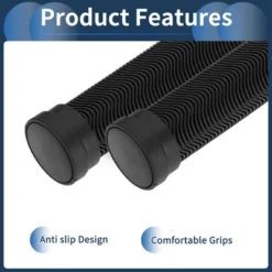 Unique Bargains Bike Handlebar Grips Covers 5.9" Black 1 Pair 9 Unique Bargains Bike Handlebar Grips Covers 5.9" Black 1 Pair -Futuro Brand GUEST a1d00c14 9cbb 4dae b524 4d00e3336b48