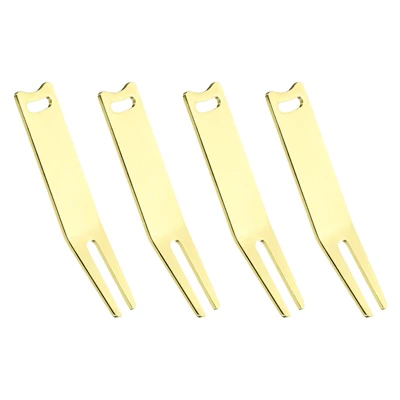 Unique Bargains Metal Bending Golf Divot Repairing Curved Spits 4 Pcs 10 Unique Bargains Metal Bending Golf Divot Repairing Curved Spits 4 Pcs - Image 10