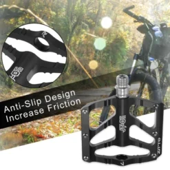 Unique Bargains Aluminum Alloy Rear Foot Peg Flat Pedal Footrests Fit 9/16 Inch Axles BMX MTB Bike Black 1 Pair -Futuro Brand GUEST a273ec42 bac3 4f0b b9a3 d87710c49e3c