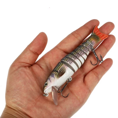 Unique Bargains Fishing Lures Jerk Baits For Bass Fishing Lifelike Freshwater Lures ABS Multicolor 0.04lb 3 Pcs 4 Unique Bargains Fishing Lures Jerk Baits For Bass Fishing Lifelike Freshwater Lures ABS Multicolor 0.04lb 3 Pcs - Image 4