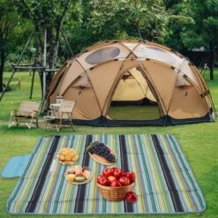 Unique Bargains Picnic Blanket Waterproof Washable Lightweight With Handle For Hiking Travel Camping Parks -Futuro Brand GUEST a34f20d8 ba3c 43bd ad6e 067c5d5cd527