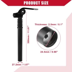 Unique Bargains Bicycle Seat Post Black 1 Pc -Futuro Brand GUEST a3d8f878 a9ef 4f47 aacb 0fa505c77a78