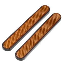 Unique Bargains Adhesive Front Lower Fork Saddlebag Universal Reflector 1 Pair -Futuro Brand GUEST a3ee183d bea5 4e95 a451 90f0d2310b41