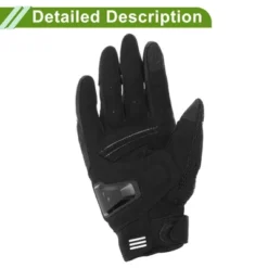Unique Bargains Full Finger Motorcycle Gloves Carbon Fiber Pattern 1 Pair -Futuro Brand GUEST a43a6b1d e938 493d bd59 09d9c8fe0370
