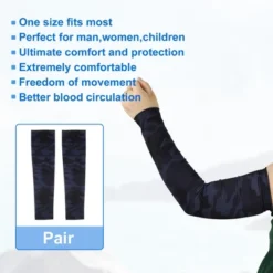 Unique Bargains Basketball Sports Camouflage Cooling Arm Elbow Compression Sleeve Black Blue 1 Pair 9 Unique Bargains Basketball Sports Camouflage Cooling Arm Elbow Compression Sleeve Black Blue 1 Pair -Futuro Brand GUEST a5ea9826 91f1 49ec bf1d c2094142dbbc