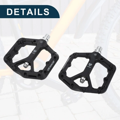 Unique Bargains Foot Peg Footrests Fit 9/16 Inch Axles Durable Rear Bicycle Pedal Nylon Metal Yellow 1 Pair 4 Unique Bargains Foot Peg Footrests Fit 9/16 Inch Axles Durable Rear Bicycle Pedal Nylon Metal Yellow 1 Pair - Image 4