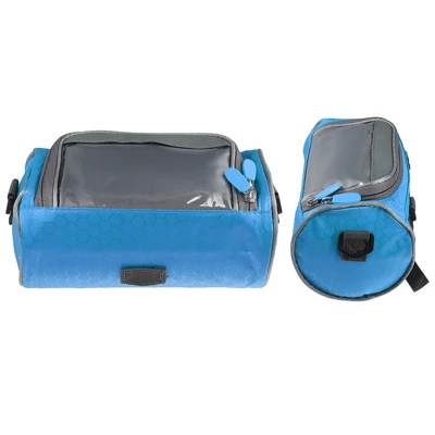 Unique Bargains Bike Handlebar Bag With Touch Screen Phone Holder Front Storage Bag 1 Pc 3 Unique Bargains Bike Handlebar Bag With Touch Screen Phone Holder Front Storage Bag 1 Pc - Image 3
