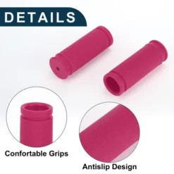 Unique Bargains Bike Handlebar Grips Covers 3.35" Pink 1 Pair -Futuro Brand GUEST a732f3f1 169a 4767 b355 7ef940a9e60d